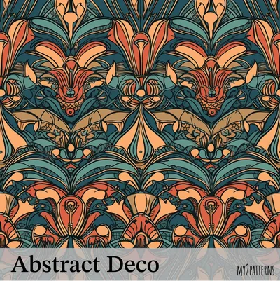 Abstract Deco pattern