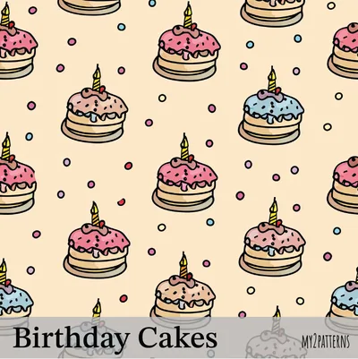 Birthday Cakes pattern