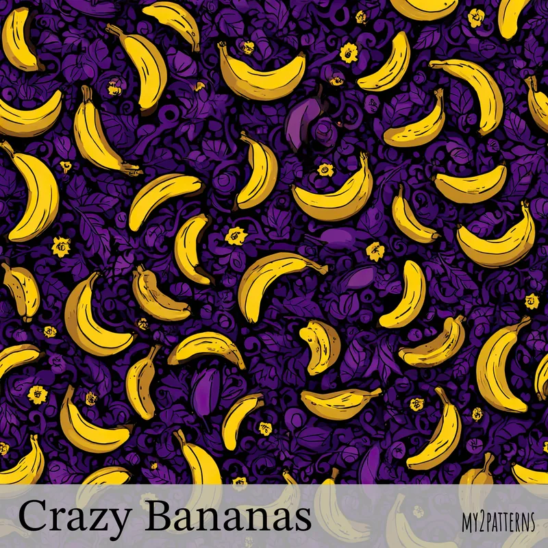 Crazy Bananas pattern