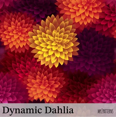 Dynamic Dahlia pattern