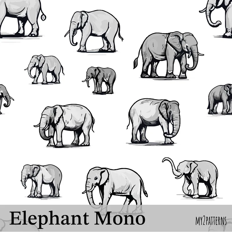Elephant Parade pattern