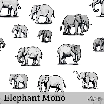 Elephant Parade pattern