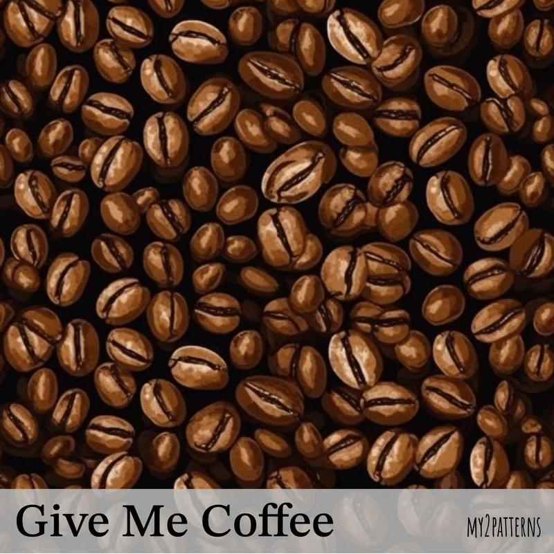 Give Me Coffee pattern