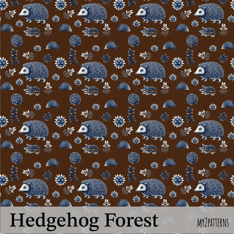 Hedgehog Brown pattern