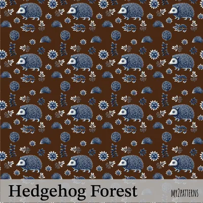 Hedgehog Brown pattern