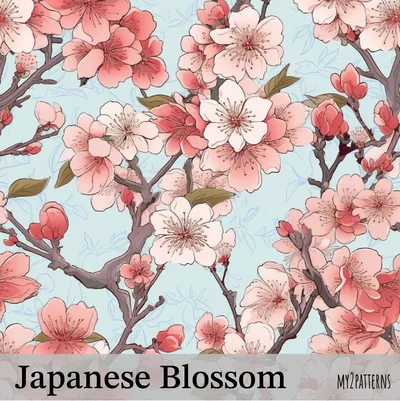 Japanese Blossom pattern