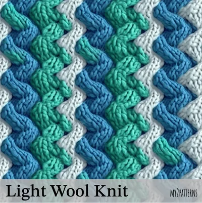 Light Wool Knit pattern
