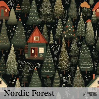 Nordic Forest pattern