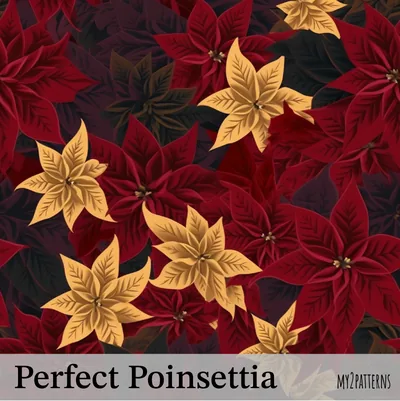 Perfect Poinsettia pattern