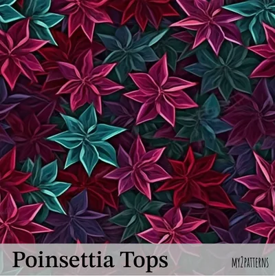 Poinsettia Tops pattern