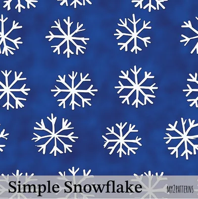 Simple Snowflake pattern