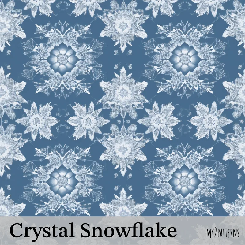 Snowflakes pattern