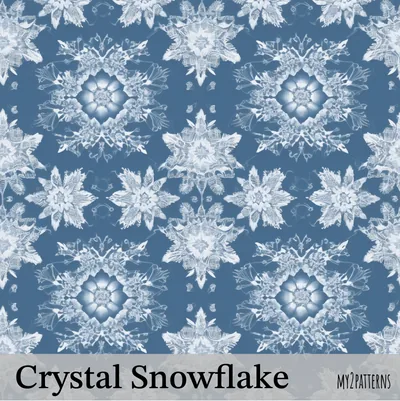 Snowflakes pattern