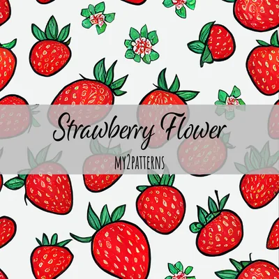 Strawberry Flower pattern
