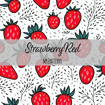Strawberry Red pattern