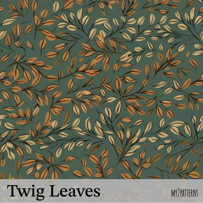 Twig Leaves pattern