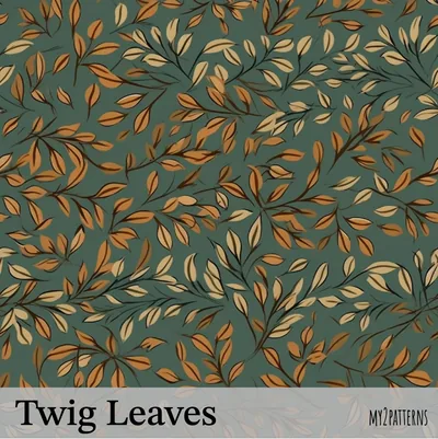 Twig Leaves pattern