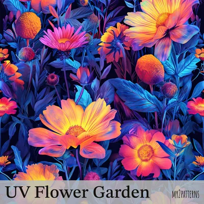 UV Flower Garden pattern