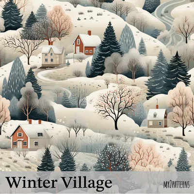 Winter Village pattern